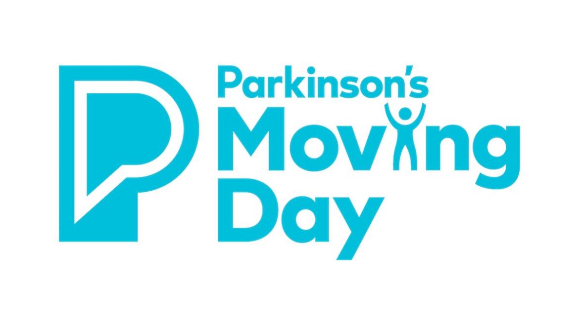 Parkinson's Foundation "Moving Day" logo in teal