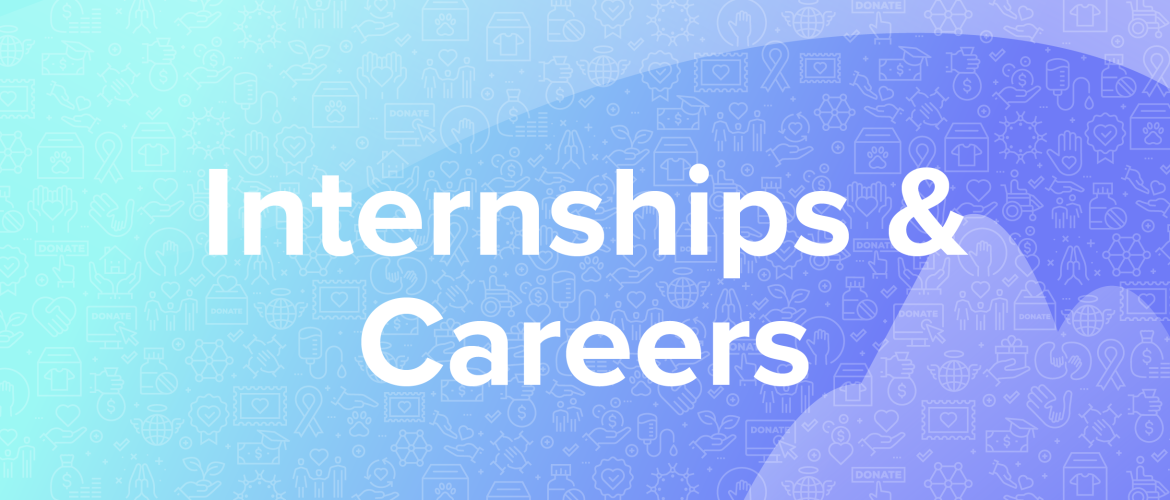 Internships & Careers Header
