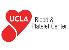 This is a logo for the UCLA Blood & Platelet Center.