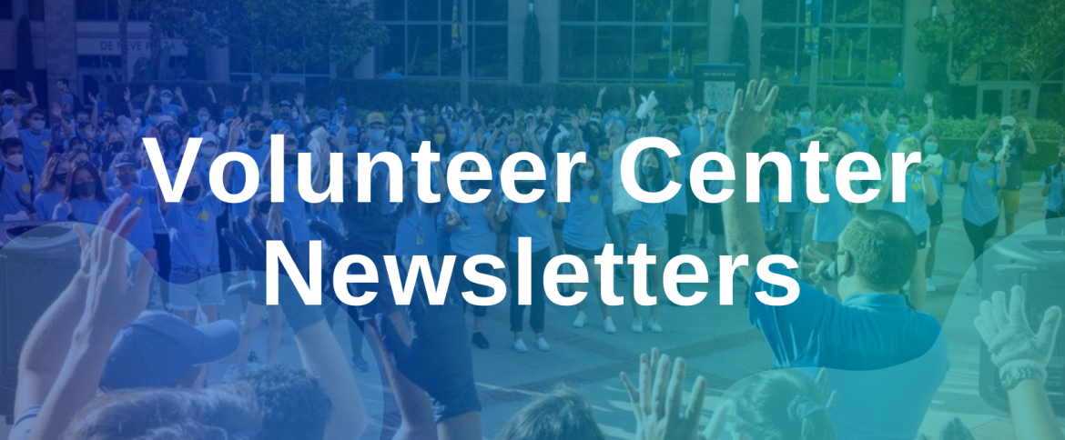 Volunteer Center Newsletters Heading