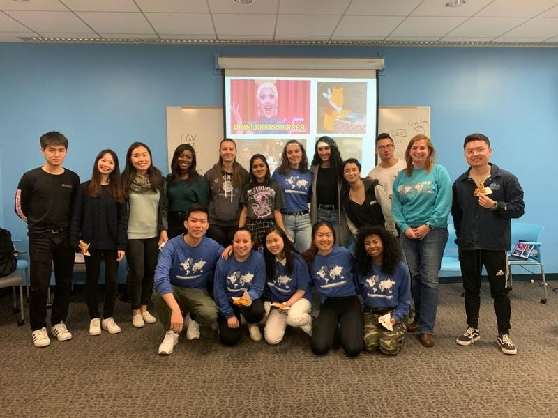 This is a picture of AIESEC organization at UCLA.