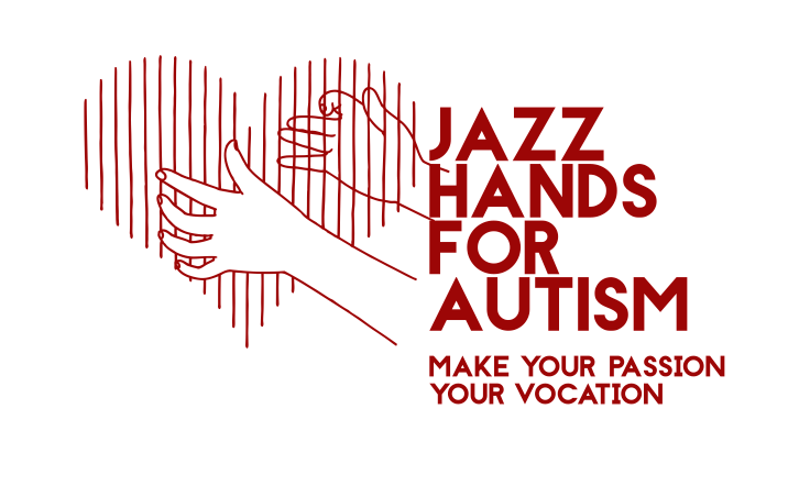 This is a logo of Jazz Hands for Autism.
