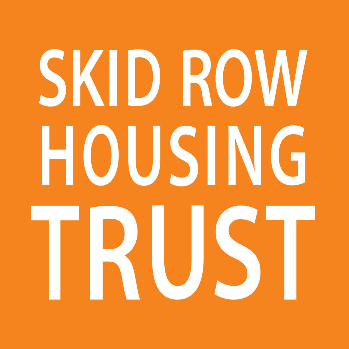 This is a logo of Skid Row Housing Trust.