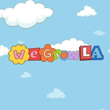 This is a logo for We Grow LA