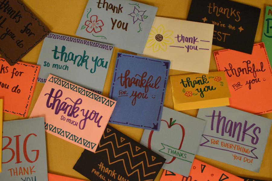 This is a photo of Thank You Cards.