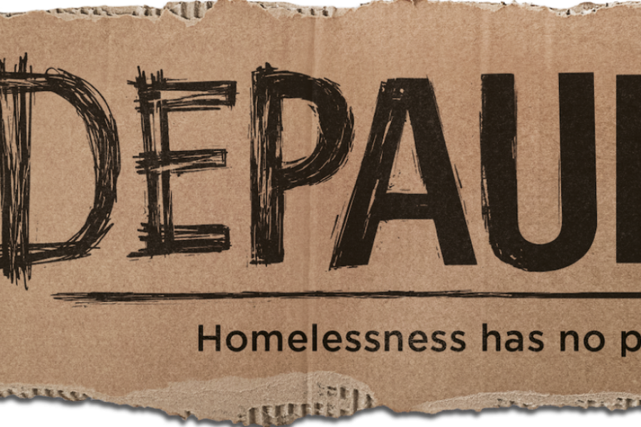 This is a logo for the nonprofit organization, Depaul Los Angeles.