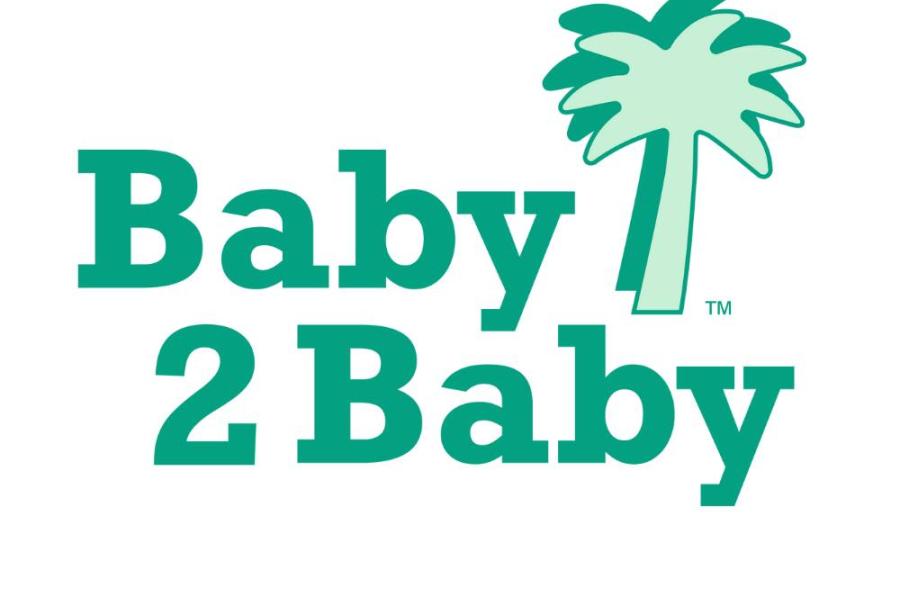 This is a logo for Baby2Baby.
